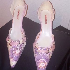 Pink and Purple Flower Pump